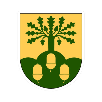 Oppunda vapen (Sweden) (Coat of Arms) STICKER Vinyl Kiss-Cut Decal 2 Inch White - The Sticker Space