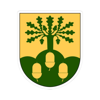 Oppunda vapen (Sweden) (Coat of Arms) STICKER Vinyl Kiss-Cut Decal 3 Inch White - The Sticker Space