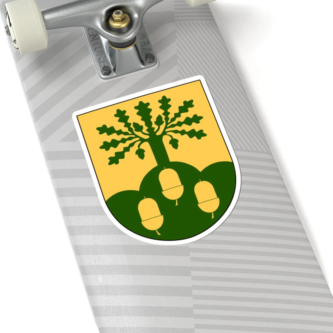 Oppunda vapen (Sweden) (Coat of Arms) STICKER Vinyl Kiss-Cut Decal - The Sticker Space