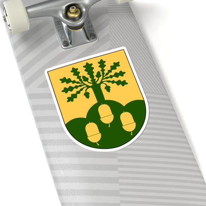Oppunda vapen (Sweden) (Coat of Arms) STICKER Vinyl Kiss-Cut Decal - The Sticker Space