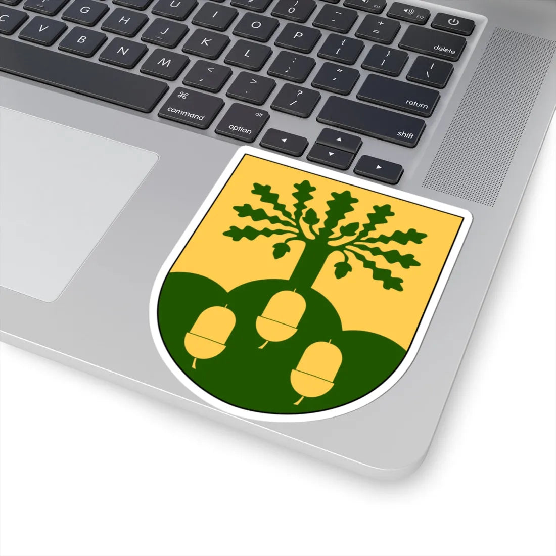 Oppunda vapen (Sweden) (Coat of Arms) STICKER Vinyl Kiss-Cut Decal - The Sticker Space