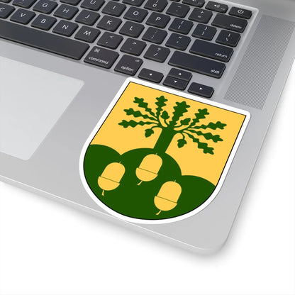 Oppunda vapen (Sweden) (Coat of Arms) STICKER Vinyl Kiss-Cut Decal - The Sticker Space