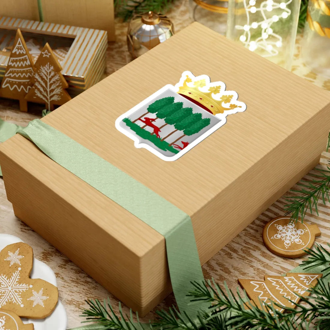 Opsterland wapen (Netherlands) (Coat of Arms) STICKER Vinyl Kiss-Cut Decal - The Sticker Space