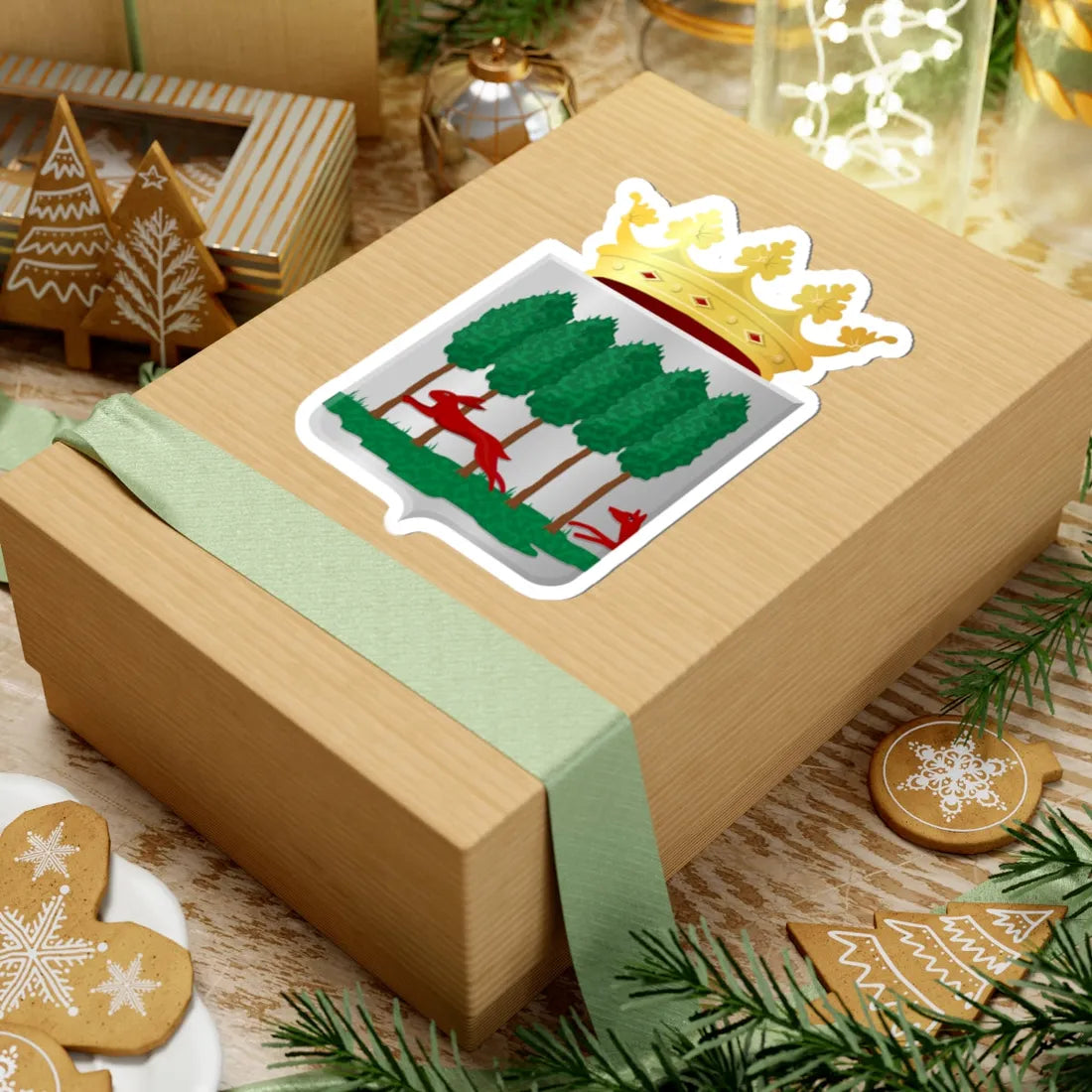 Opsterland wapen (Netherlands) (Coat of Arms) STICKER Vinyl Kiss-Cut Decal - The Sticker Space