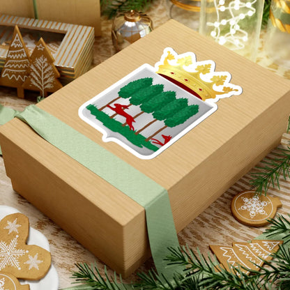 Opsterland wapen (Netherlands) (Coat of Arms) STICKER Vinyl Kiss-Cut Decal - The Sticker Space