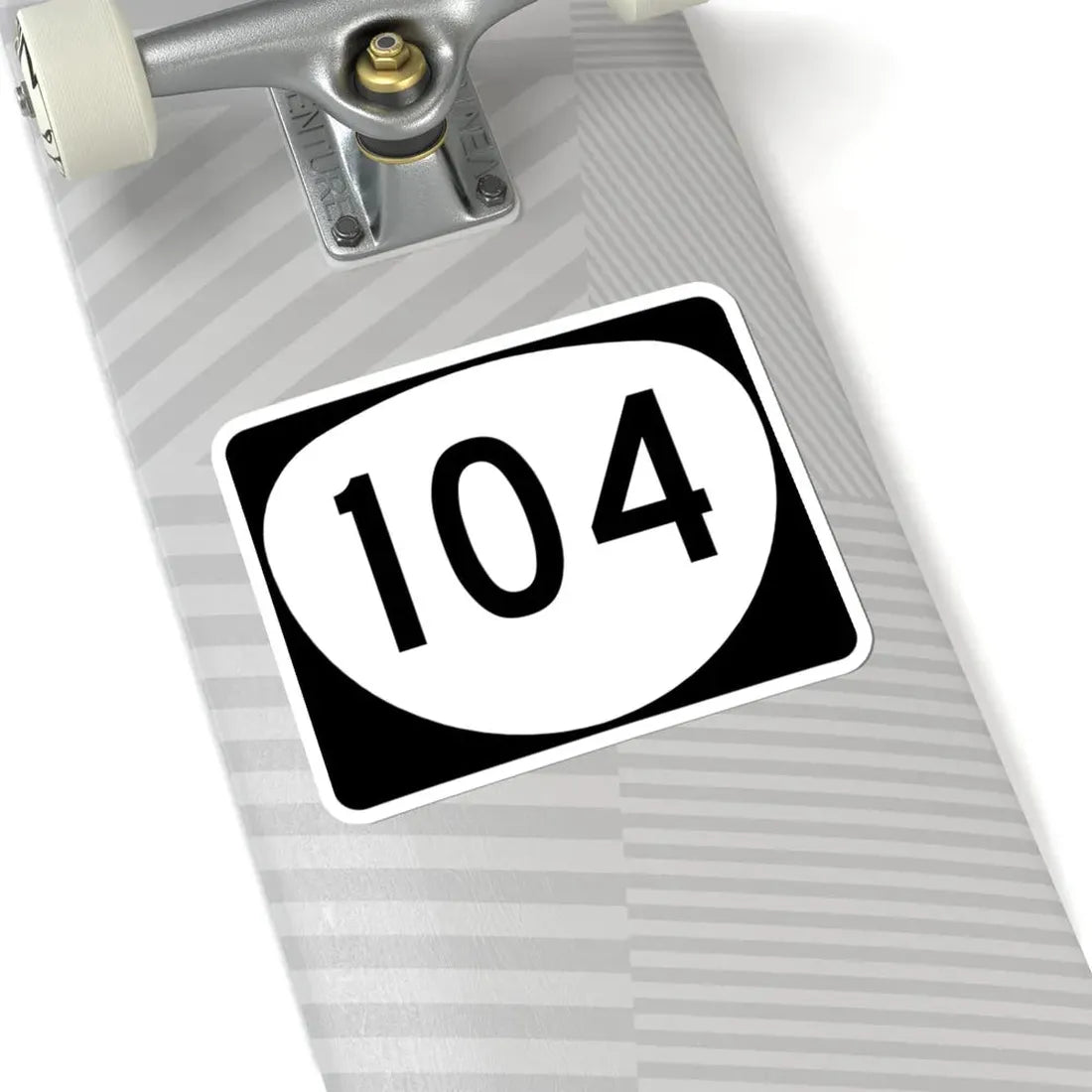 OR 104 (Oregon) (Road Sign) STICKER Vinyl Kiss-Cut Decal - The Sticker Space