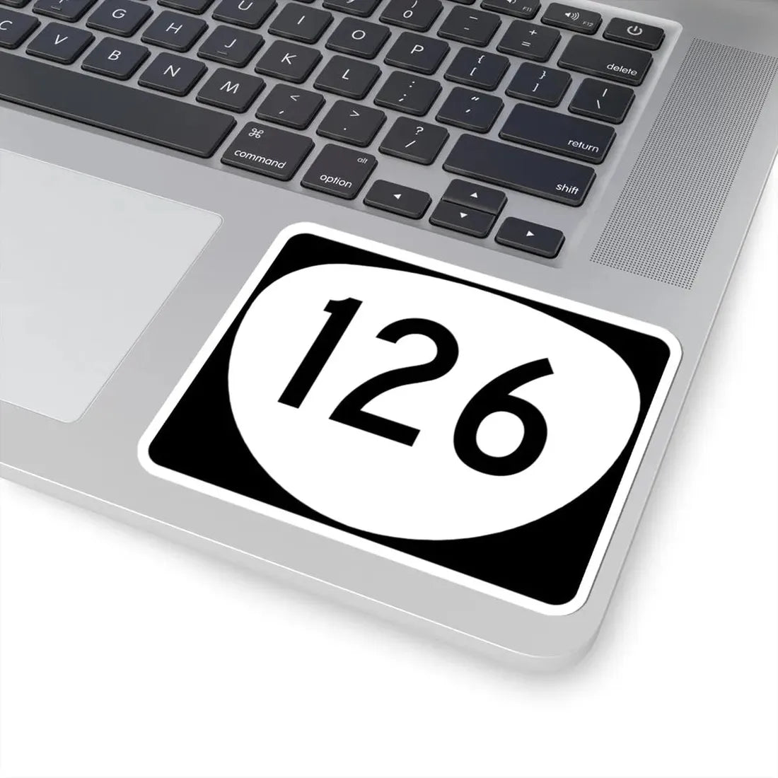 OR 126 (Oregon) (Road Sign) STICKER Vinyl Kiss-Cut Decal - The Sticker Space