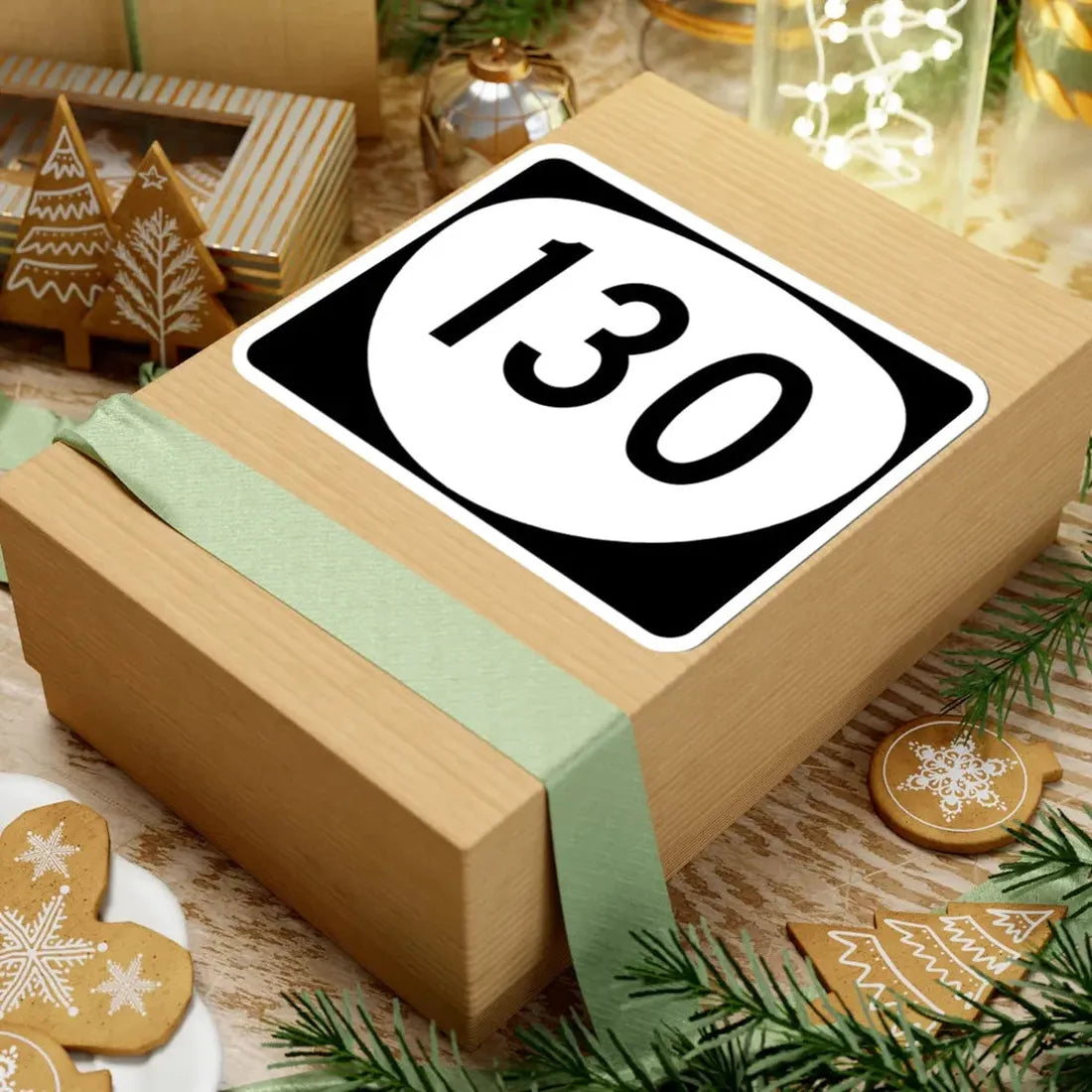 OR 130 (Oregon) (Road Sign) STICKER Vinyl Kiss-Cut Decal - The Sticker Space