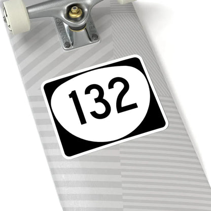 OR 132 (Oregon) (Road Sign) STICKER Vinyl Kiss-Cut Decal - The Sticker Space