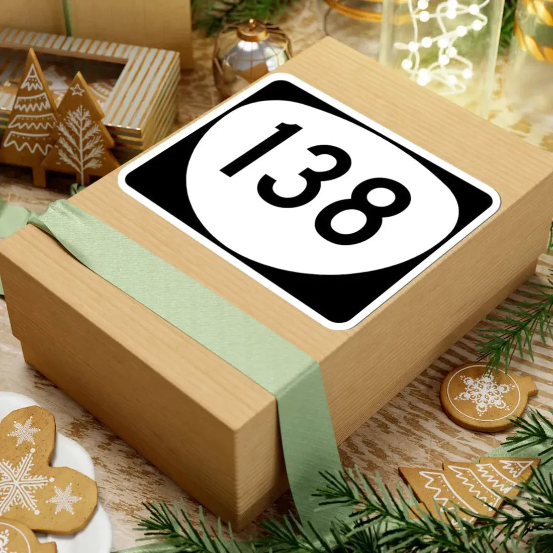 OR 138 (Oregon) (Road Sign) STICKER Vinyl Kiss-Cut Decal - The Sticker Space