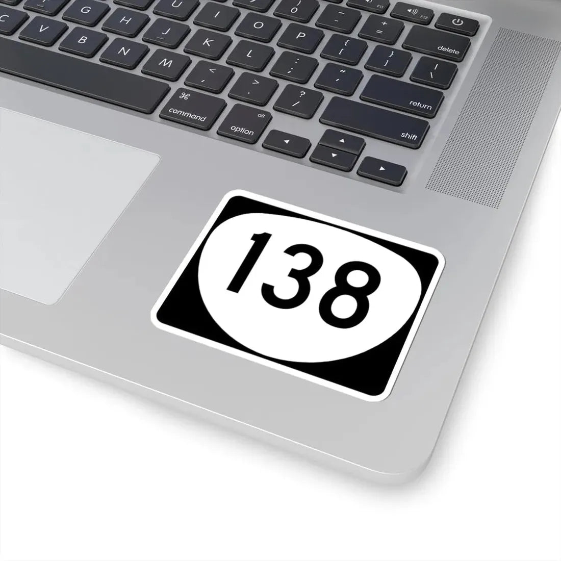 OR 138 (Oregon) (Road Sign) STICKER Vinyl Kiss-Cut Decal - The Sticker Space