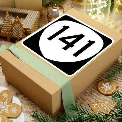 OR 141 (Oregon) (Road Sign) STICKER Vinyl Kiss-Cut Decal - The Sticker Space