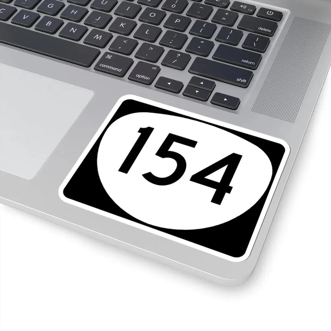 OR 154 (Oregon) (Road Sign) STICKER Vinyl Kiss-Cut Decal - The Sticker Space