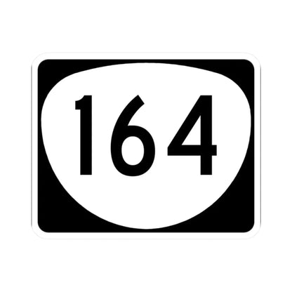 OR 164 (Oregon) (Road Sign) STICKER Vinyl Kiss-Cut Decal 2 Inch White - The Sticker Space