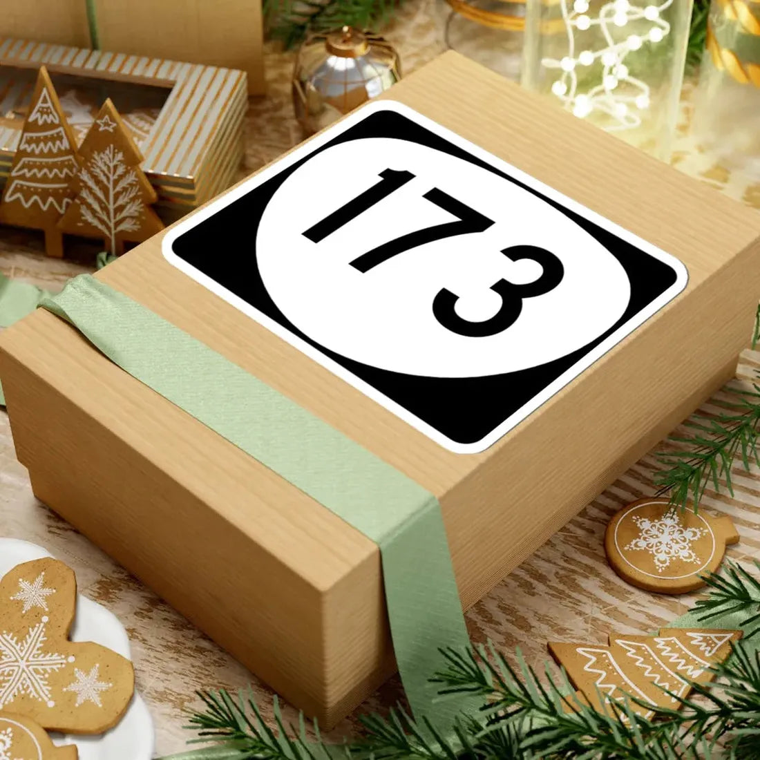 OR 173 (Oregon) (Road Sign) STICKER Vinyl Kiss-Cut Decal - The Sticker Space