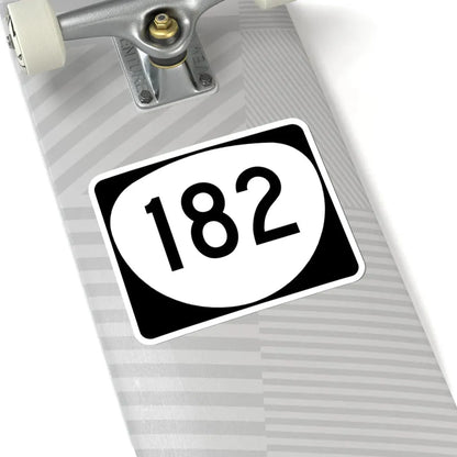 OR 182 (Oregon) (Road Sign) STICKER Vinyl Kiss-Cut Decal - The Sticker Space