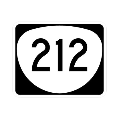 OR 212 (Oregon) (Road Sign) STICKER Vinyl Kiss-Cut Decal 2 Inch White - The Sticker Space