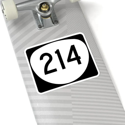 OR 214 (Oregon) (Road Sign) STICKER Vinyl Kiss-Cut Decal - The Sticker Space