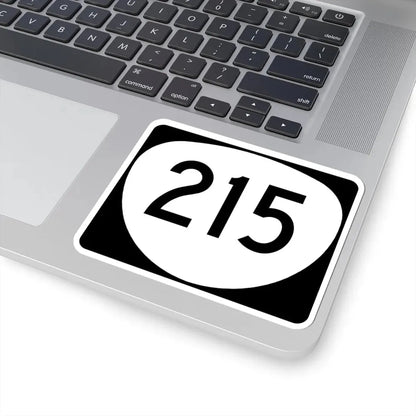 OR 215 (Oregon) (Road Sign) STICKER Vinyl Kiss-Cut Decal - The Sticker Space