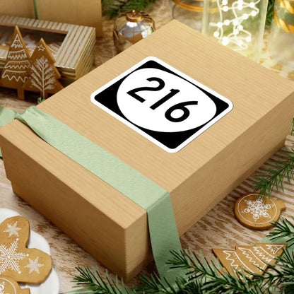 OR 216 (Oregon) (Road Sign) STICKER Vinyl Kiss-Cut Decal - The Sticker Space