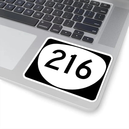OR 216 (Oregon) (Road Sign) STICKER Vinyl Kiss-Cut Decal - The Sticker Space
