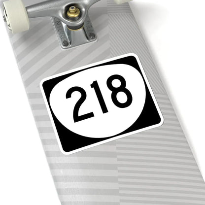OR 218 (Oregon) (Road Sign) STICKER Vinyl Kiss-Cut Decal - The Sticker Space