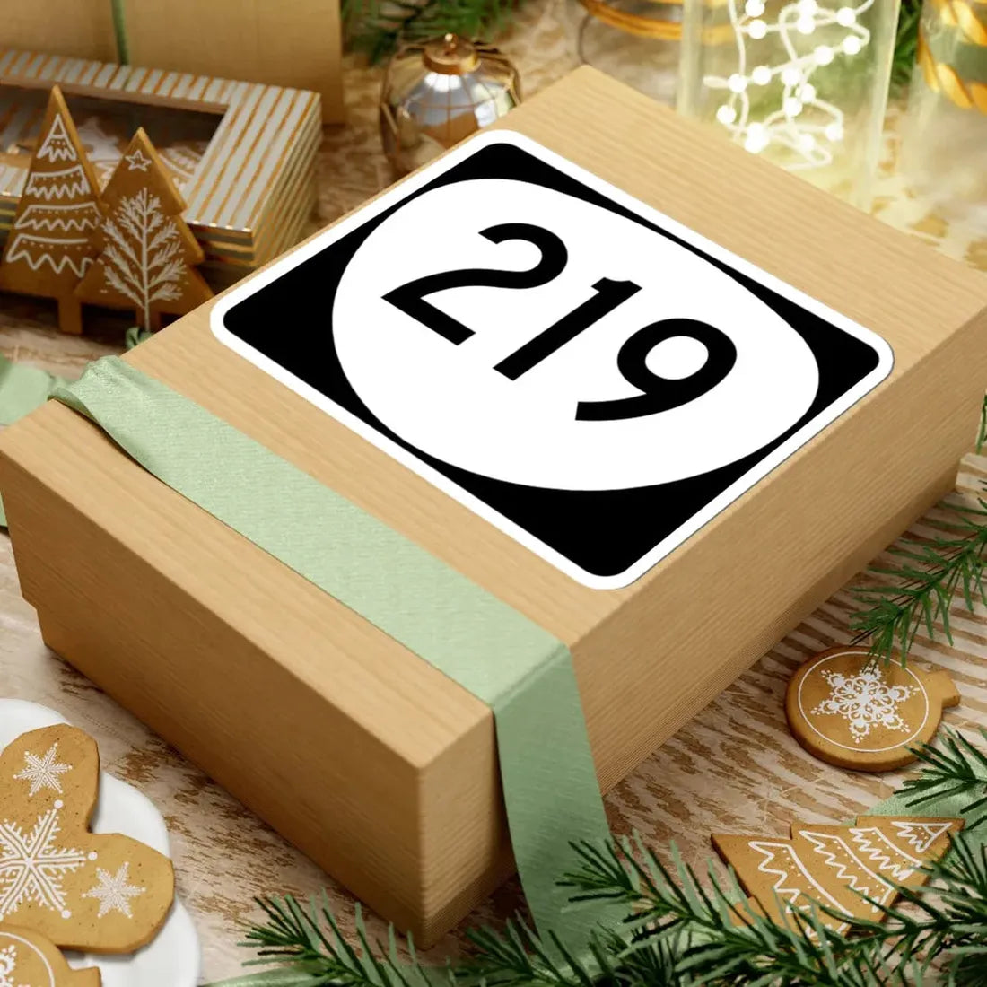 OR 219 (Oregon) (Road Sign) STICKER Vinyl Kiss-Cut Decal - The Sticker Space