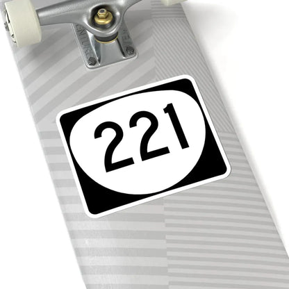 OR 221 (Oregon) (Road Sign) STICKER Vinyl Kiss-Cut Decal - The Sticker Space