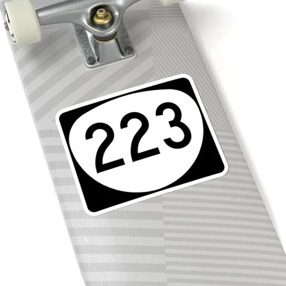 OR 223 (Oregon) (Road Sign) STICKER Vinyl Kiss-Cut Decal - The Sticker Space