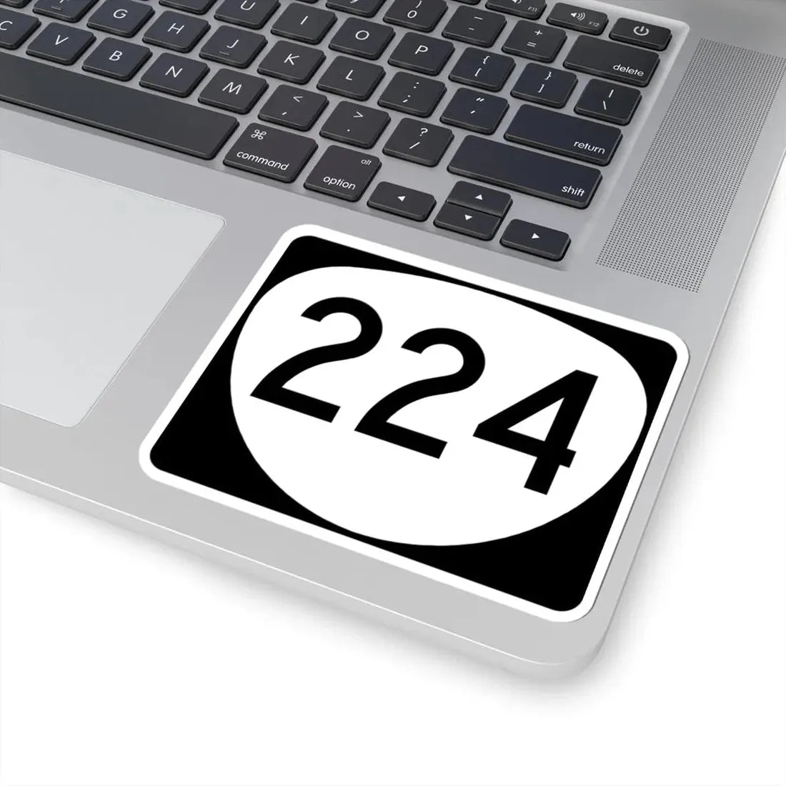 OR 224 (Oregon) (Road Sign) STICKER Vinyl Kiss-Cut Decal - The Sticker Space