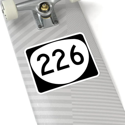 OR 226 (Oregon) (Road Sign) STICKER Vinyl Kiss-Cut Decal - The Sticker Space