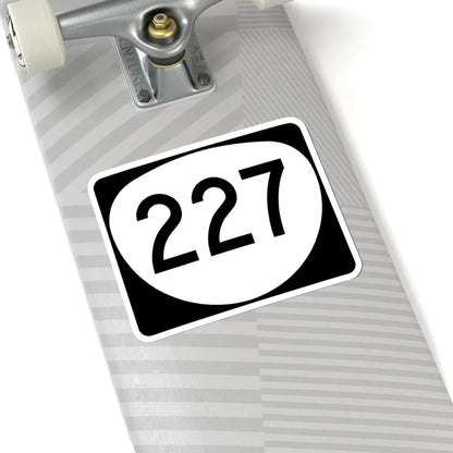 OR 227 (Oregon) (Road Sign) STICKER Vinyl Kiss-Cut Decal - The Sticker Space