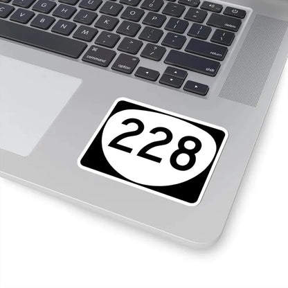 OR 228 (Oregon) (Road Sign) STICKER Vinyl Kiss-Cut Decal - The Sticker Space