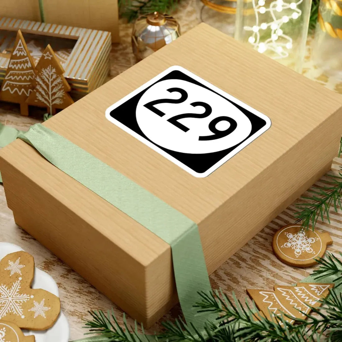 OR 229 (Oregon) (Road Sign) STICKER Vinyl Kiss-Cut Decal - The Sticker Space