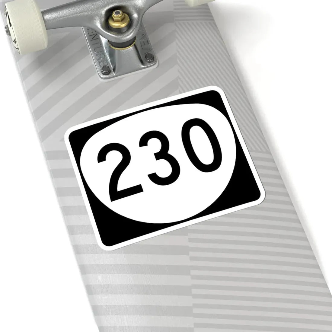 OR 230 (Oregon) (Road Sign) STICKER Vinyl Kiss-Cut Decal - The Sticker Space