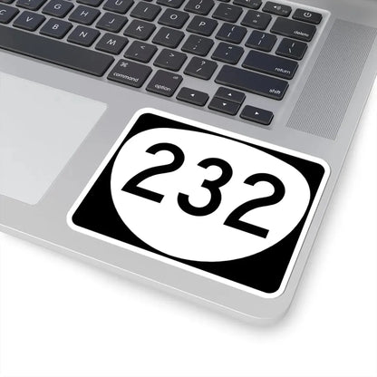 OR 232 (Oregon) (Road Sign) STICKER Vinyl Kiss-Cut Decal - The Sticker Space