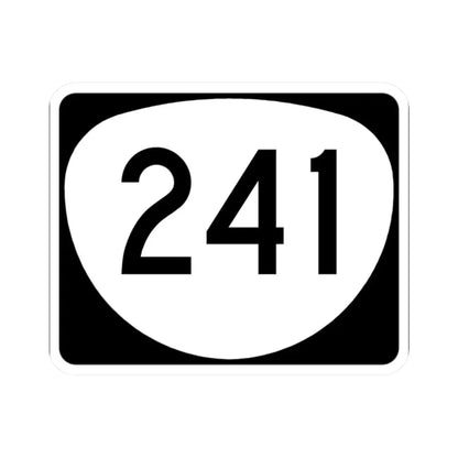 OR 241 (Oregon) (Road Sign) STICKER Vinyl Kiss-Cut Decal 2 Inch White - The Sticker Space