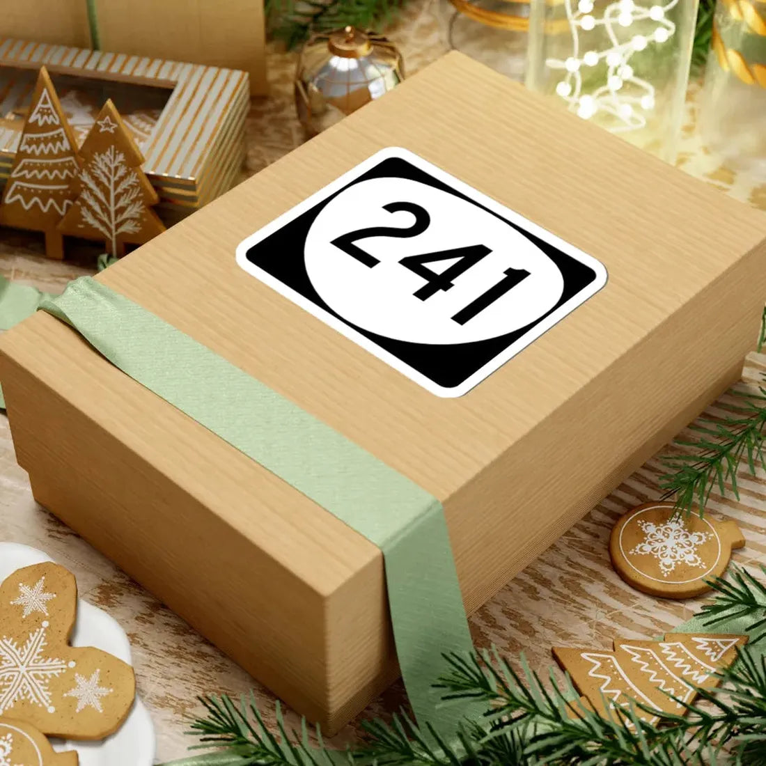 OR 241 (Oregon) (Road Sign) STICKER Vinyl Kiss-Cut Decal - The Sticker Space