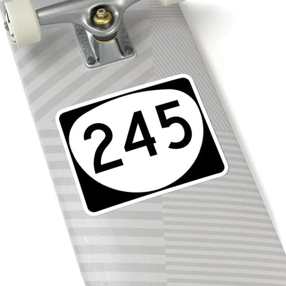 OR 245 (Oregon) (Road Sign) STICKER Vinyl Kiss-Cut Decal - The Sticker Space