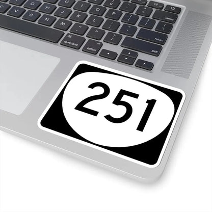 OR 251 (Oregon) (Road Sign) STICKER Vinyl Kiss-Cut Decal - The Sticker Space