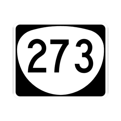 OR 273 (Oregon) (Road Sign) STICKER Vinyl Kiss-Cut Decal 2 Inch White - The Sticker Space