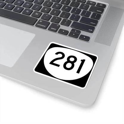 OR 281 (Oregon) (Road Sign) STICKER Vinyl Kiss-Cut Decal - The Sticker Space