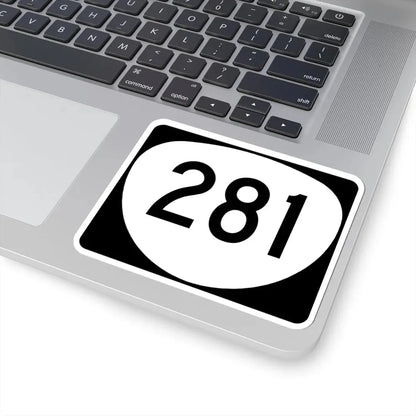 OR 281 (Oregon) (Road Sign) STICKER Vinyl Kiss-Cut Decal - The Sticker Space