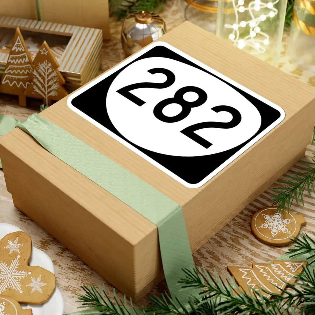 OR 282 (Oregon) (Road Sign) STICKER Vinyl Kiss-Cut Decal - The Sticker Space