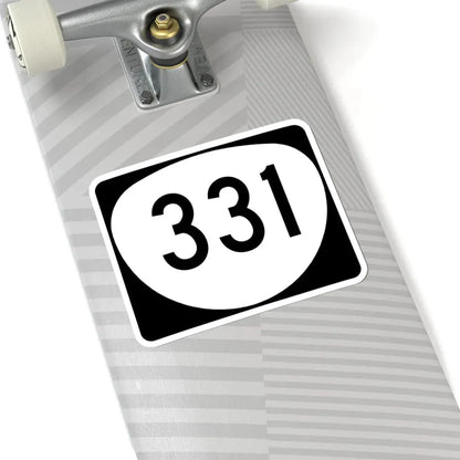OR 331 (Oregon) (Road Sign) STICKER Vinyl Kiss-Cut Decal - The Sticker Space