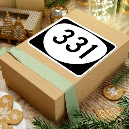 OR 331 (Oregon) (Road Sign) STICKER Vinyl Kiss-Cut Decal - The Sticker Space