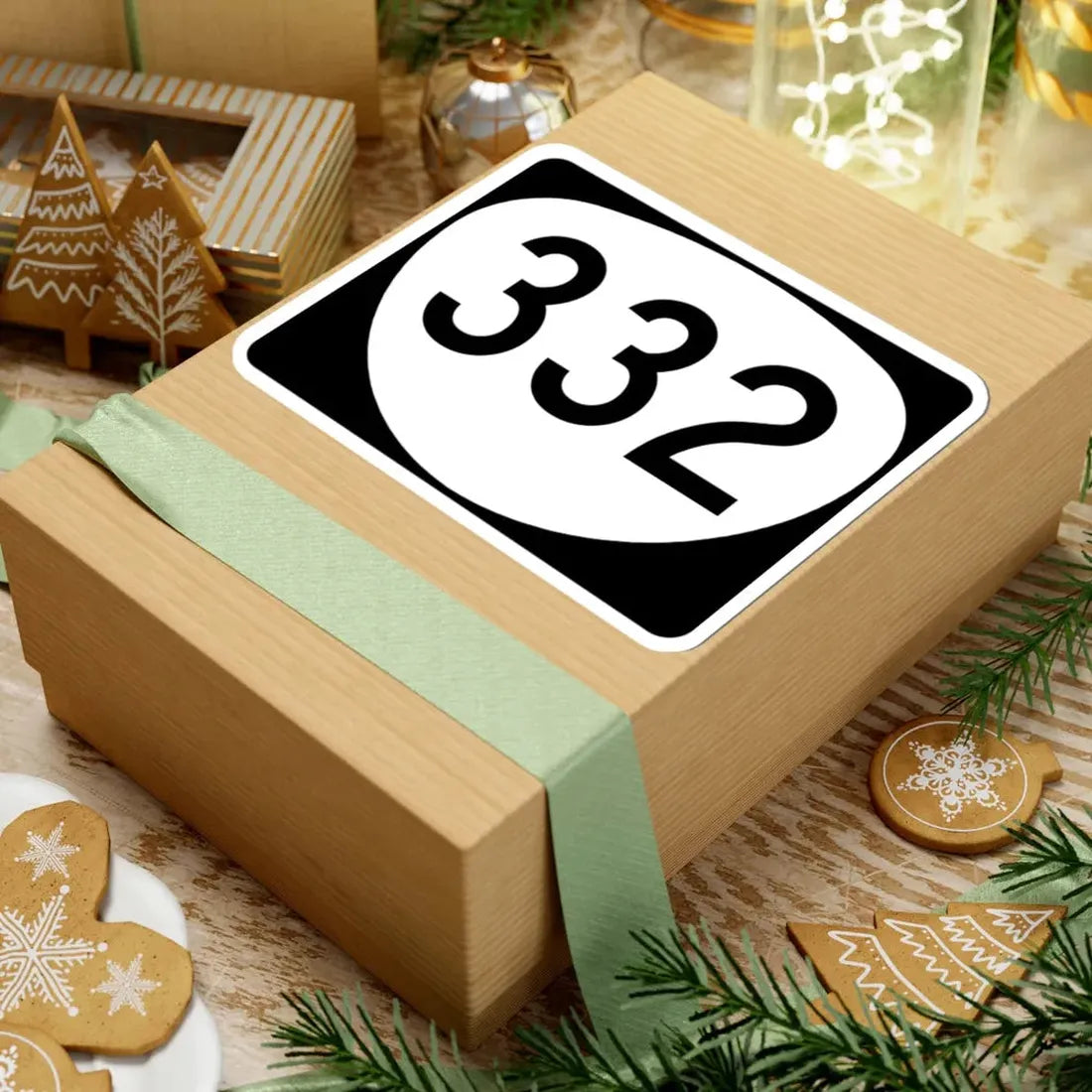 OR 332 (Oregon) (Road Sign) STICKER Vinyl Kiss-Cut Decal - The Sticker Space