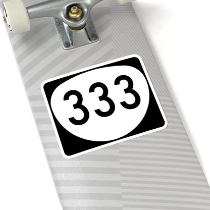 OR 333 (Oregon) (Road Sign) STICKER Vinyl Kiss-Cut Decal - The Sticker Space