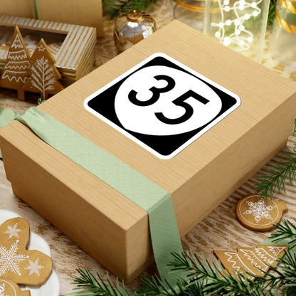 OR 35 (Oregon) (Road Sign) STICKER Vinyl Kiss-Cut Decal - The Sticker Space