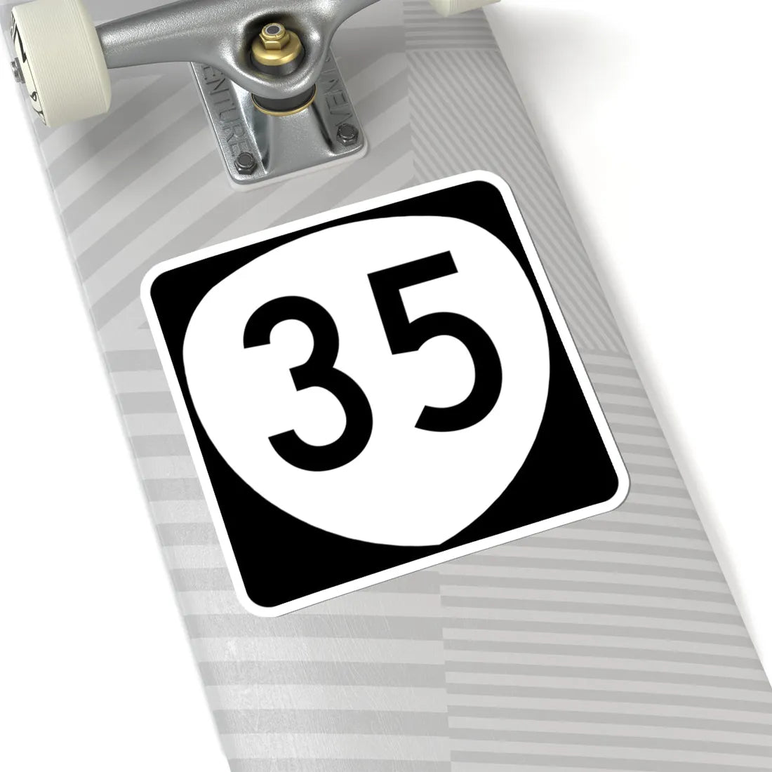 OR 35 (Oregon) (Road Sign) STICKER Vinyl Kiss-Cut Decal - The Sticker Space